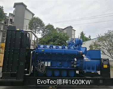 云顶国际集团1600KW/400V陆用发电机应用于某工厂项目